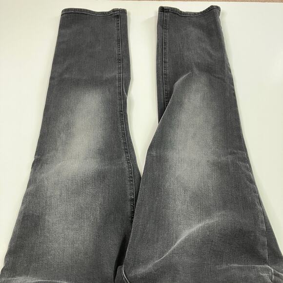 Lee | Straight Leg Jeans Black Denim Straight Leg Slim Fit Mid Rise Womens 12P - Picture 5 of 9